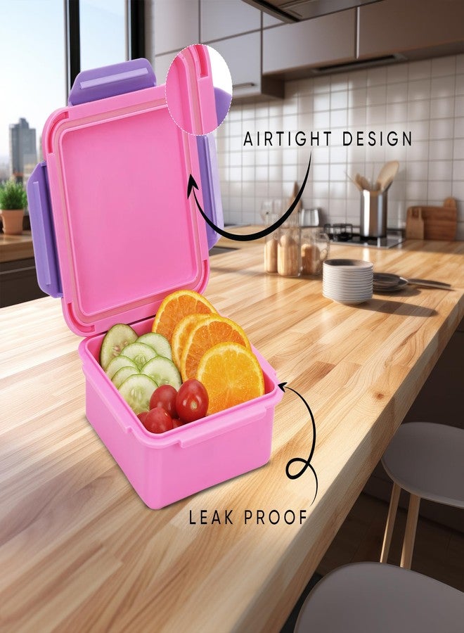 SENS YumBuddy Snackbox for Kids with Food Grade Material, Leak Proof, Air Tight, BPA Free, School,Picnic & Outdoor- Unicorn - Image 3