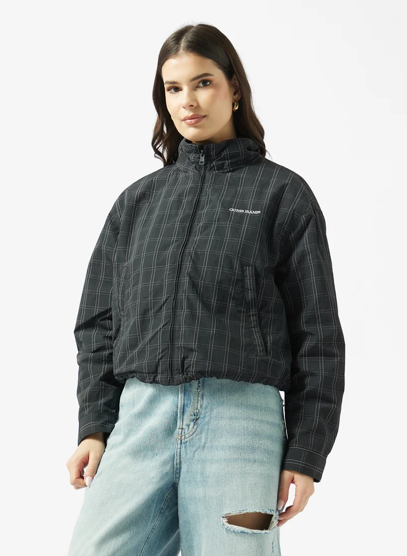 جيس جينز جاكيت رياضي قصير من النايلون