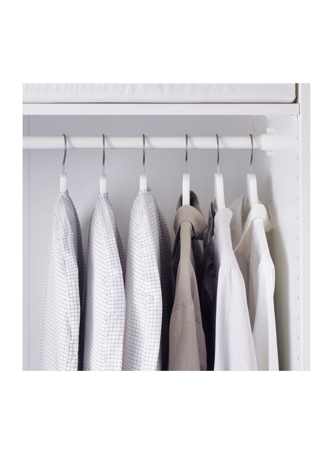 Y&D 3-Piece Hanging Clothes Cover Set White/Grey - Image 3