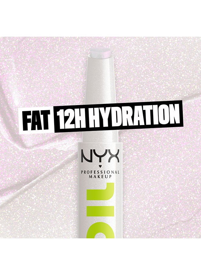 NYX PROFESSIONAL MAKEUP Fat Oil Slick Click Shiny Lip Balm - Main Character, 2gm - Image 4