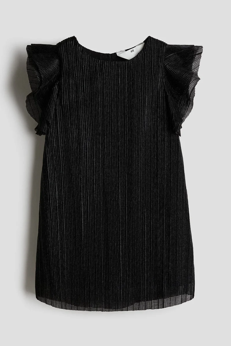 H&M Pleated A-line dress