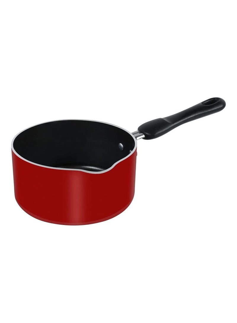 Non-Stick Milk Pan 18cm – Durable Aluminum Saucepan with Comfortable Handle for Everyday Cooking