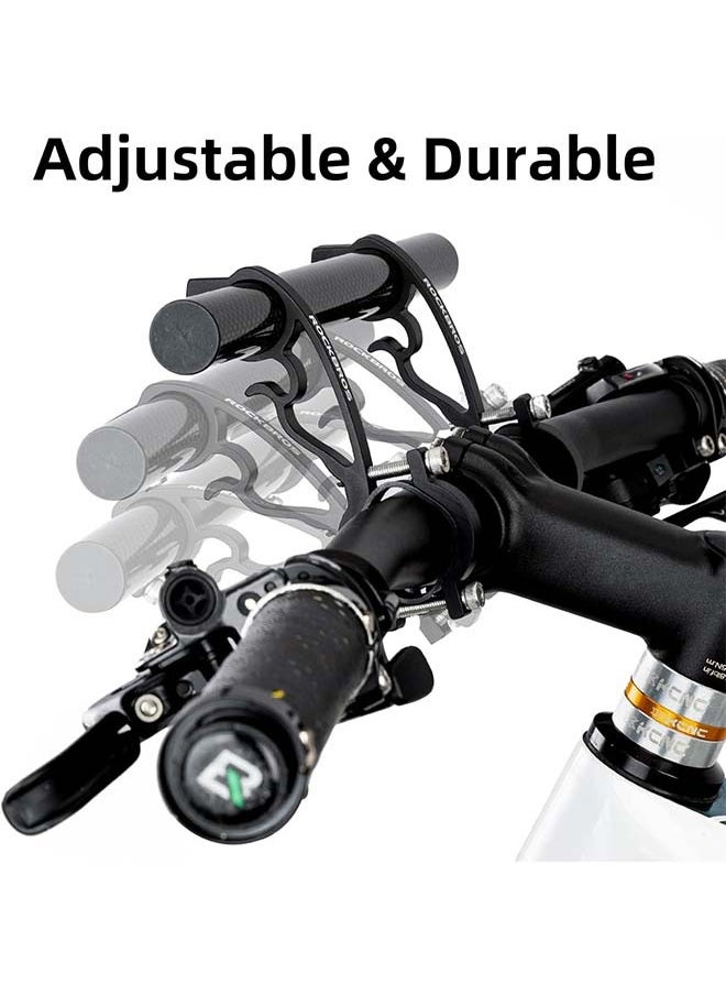 Rockbros ROCKBROS Bike Handlebar Extender Handlebar Extension Double Bike Handlebar Bracket Lightweight Durable for Holding Bicycle Speedometer, GPS, Phone Mount Holder  - Image 4