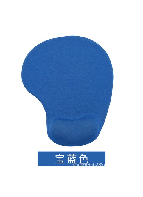 Small Silicone Computer Game Wrist Rest Mouse Pad Solid Color Hand Wrist Support Cushion Simple Comfortable Rest Mouse Pad Royal Blue
