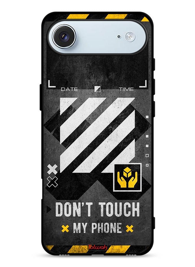 Tolwak Apple iPhone Air Protective Case Cover Do Not Touch My Phone - Image 1