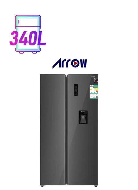 534-Liter - 18.9 Cubic Feet - Frost Free Double Door Refrigerator with Power Saving Digital Control Panel - Silver - RO-830SNS