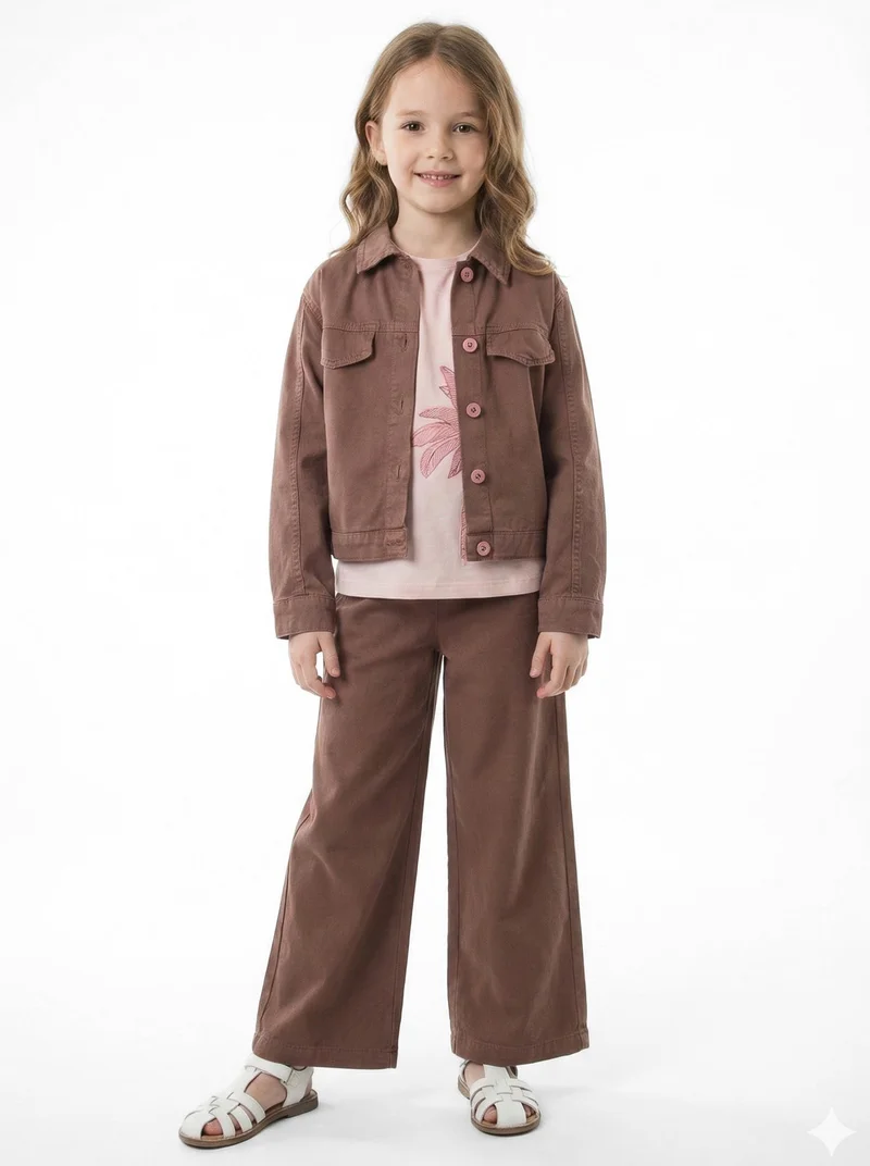 NK Kids Girls' 3-Piece Top and Bottom Set, Ages 8-14, SET0505