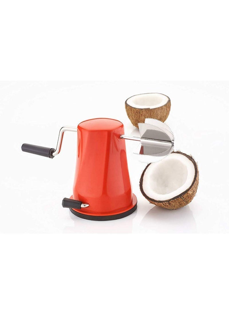 ONTRIP ONTRIP Fiber Coconut Scraper Coconut scrapers Machine Coconut scrapers Latest Coconut graters Coconut graters for Kitchen Coconut Scrapper 1 pcs  - Image 1