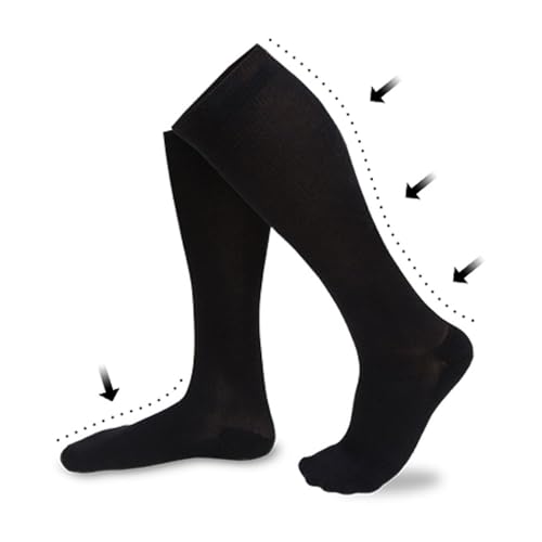 CABEAU Compression Socks - Travel, Help Swelling/Blood Flow, Black, Small - Image 4