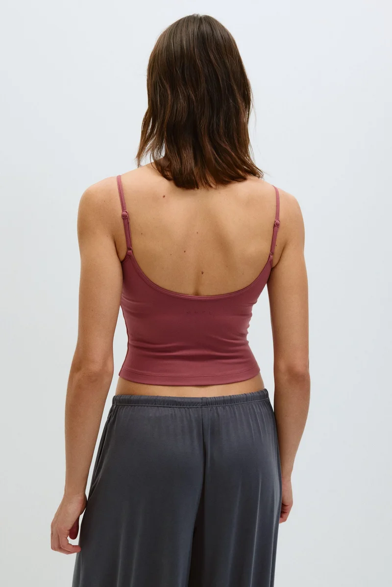 H&M  Integral-bra sports strappy top with SoftMove™ for Women | Best Price UAE