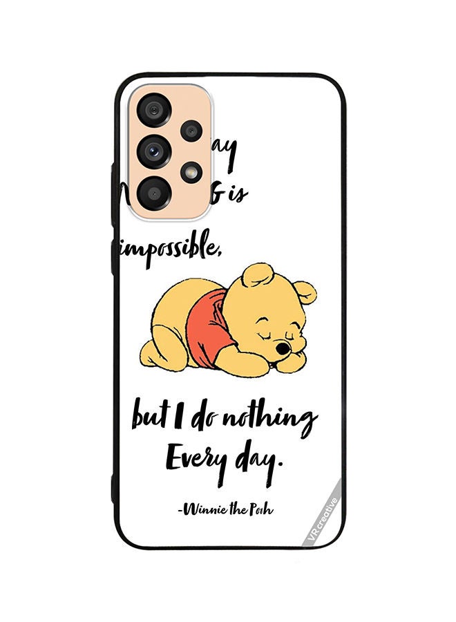 VR CREATIVE Protective Case Cover For Samsung Galaxy A53 5G Nothing Winnie Design Multicolour - Image 1