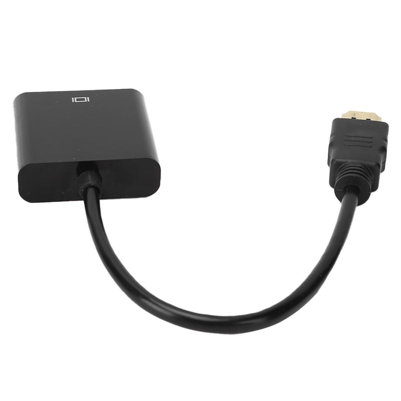Black VGA To HDMI Converter Cable With Anti Interference For HDTV Projector - Image 3