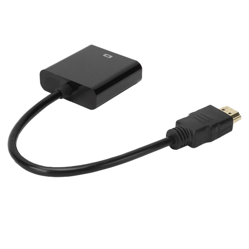 Black VGA To HDMI Converter Cable With Anti Interference For HDTV Projector - Image 4