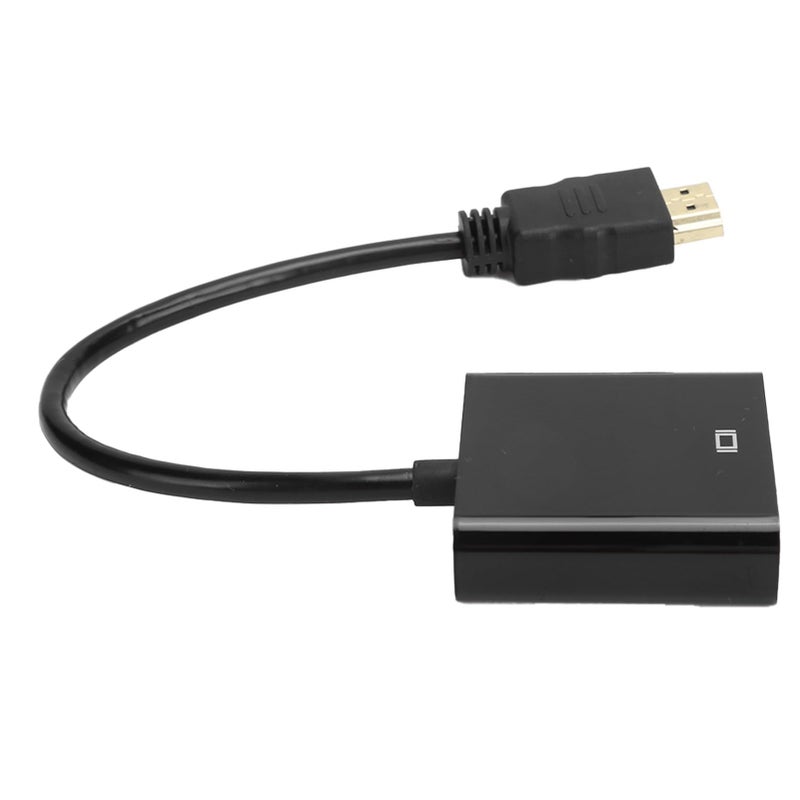 Black VGA To HDMI Converter Cable With Anti Interference For HDTV Projector - Image 5