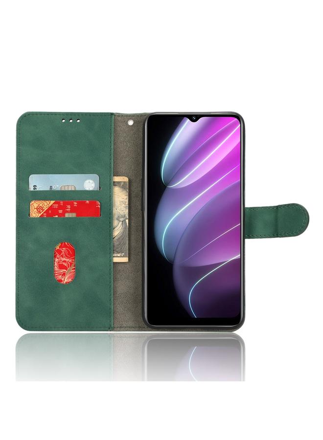 S-TOP Case For Realme V30 / V30T Skin Feel Magnetic Flip Leather Phone Case - Image 4