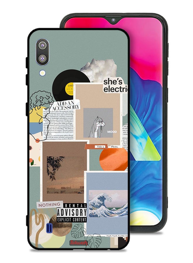 Tolwak Samsung Galaxy M10 Protective Case Cover She Is Electric - Image 1