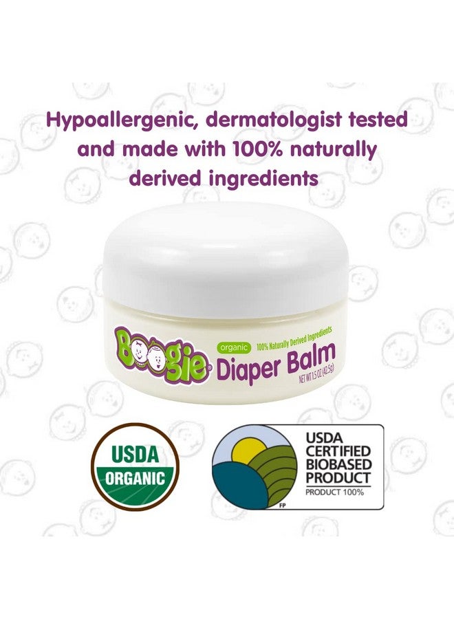 بوجي بلسم بوجي لعلاج طفح الحفاضات للأطفال، معتمد من وزارة الزراعة الأمريكية كمنتج عضوي، مصنوع من مكونات طبيعية، 1.5 أونصة (عبوة من قطعة واحدة) - Image 3