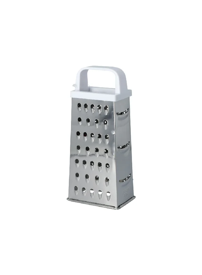 Chef Craft Stainless Steel Pyramid Grater Silver and White 20.6 x 6.4 x 9 cm 21387