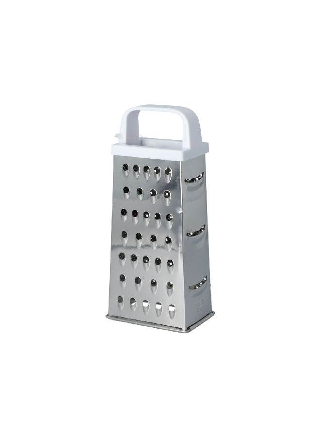 Chef Craft Stainless Steel Pyramid Grater Silver and White 20.6 x 6.4 x 9 cm 21387  - Image 2