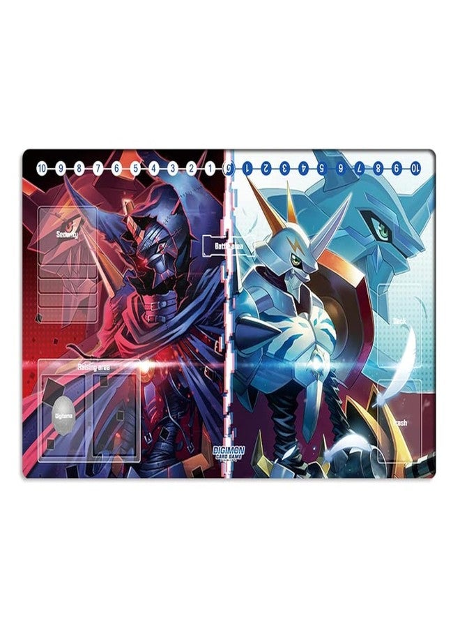 Mlikemat New DTCG Duel Playmat Digimon Diaboromon Trading Card Game TCG CCG Mat Pad + Free Bag (ZD002-582-SM) - Image 1
