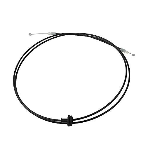 CNUPSM Front Hood Release Cable 2.4L 3.0L Compatible with Honda Accord 2003-2007 Hood Wire Assembly 74130-SDA-A02 74130SDAA02 74130-SFJ-W01 74130SFJW01 - Image 2
