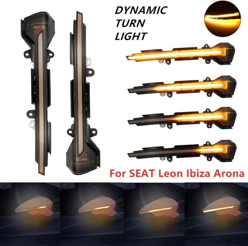 QASULER Dynamic Turn Signal Blinker for Seat Vehicles - Image 4