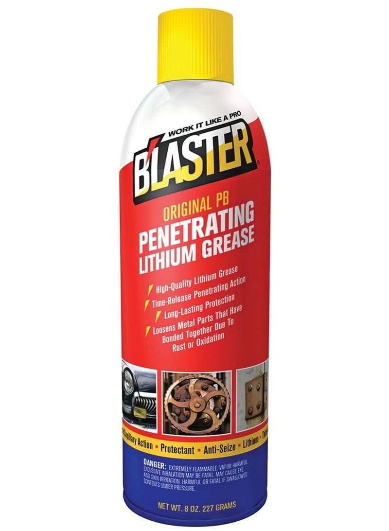 blaster Original Pb Penetrating Lithium Grease Lubricates Penetrates & Protects From Rust And Corrosion 227G - Image 1