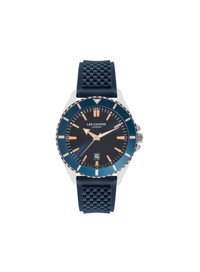 Lee Cooper Men's Silicone Analog Watch LC07361.599 - 45 mm