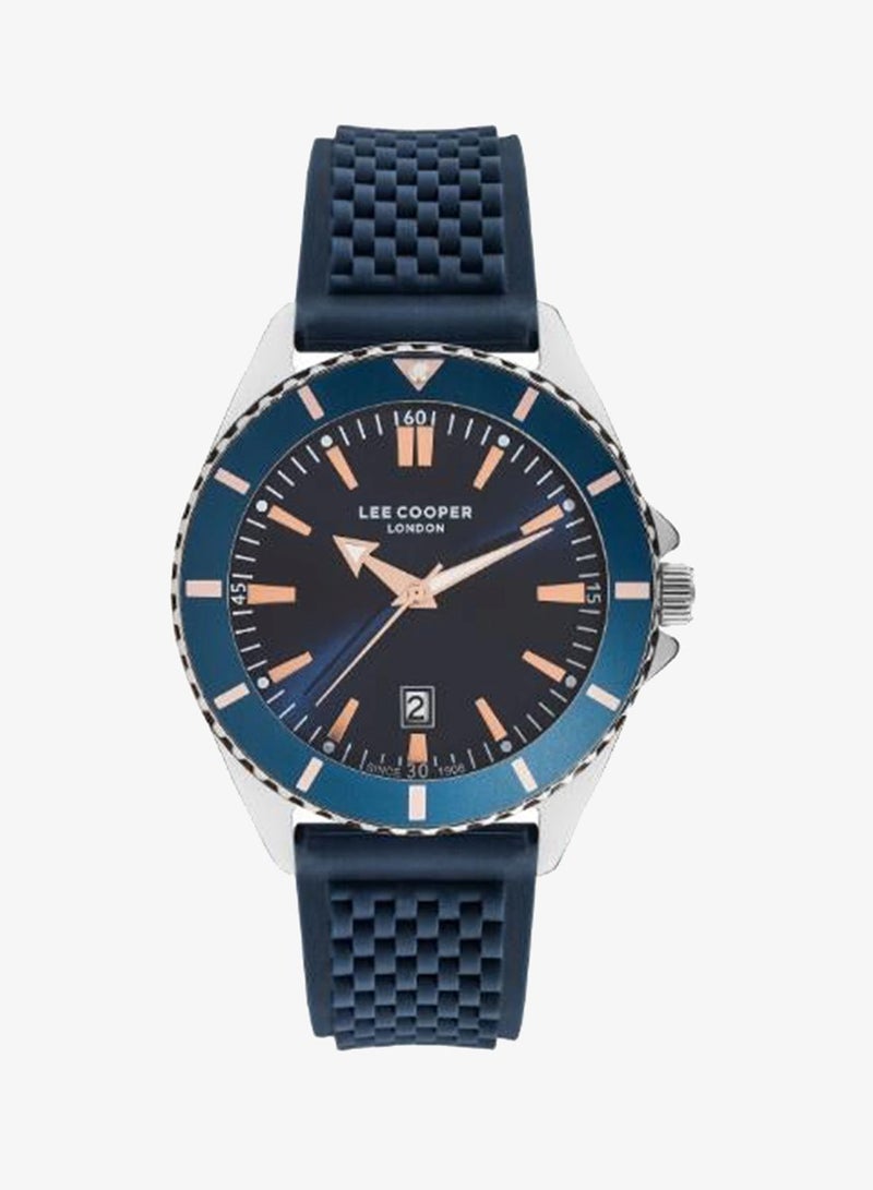Lee Cooper Men's Silicone Analog Watch LC07361.599 - 45 mm - Image 1