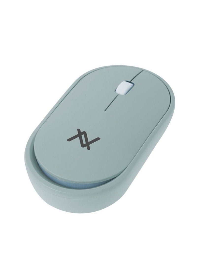 LAVVENTO L'AVVENTO Dual Mode Bluetooth - 2.4GHz Mouse with Re-Chargeable Battery - Gray MO18A  - Image 1
