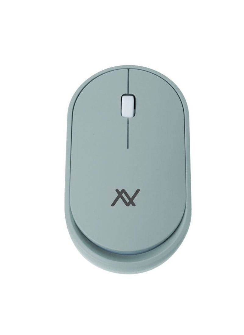 LAVVENTO L'AVVENTO Dual Mode Bluetooth - 2.4GHz Mouse with Re-Chargeable Battery - Gray MO18A  - Image 2