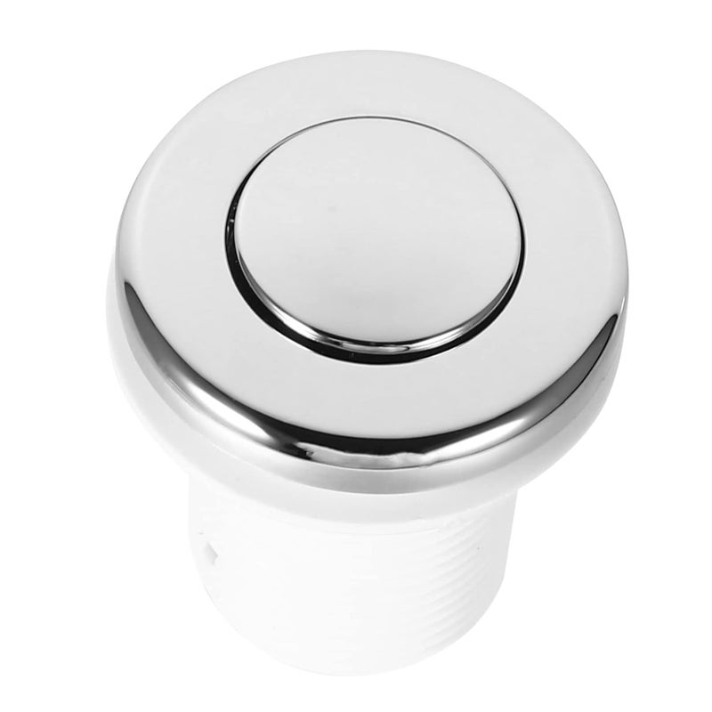 مفتاح ضغط الفولاذ المقاوم للصدأ 304 زر تفريغ الهواء بمقبض سبا مع زنبرك وحشية سيليكون مانعة للتسرب - Image 1