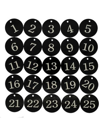 Acrylic Id Number Tags Key Tags With Key Rings Black 0 50 - pzsku/Z710CC563A0774DC5ADBBZ/45/_/1740916735/358e1ea3-1e90-4857-8786-fcf3c6c204f7