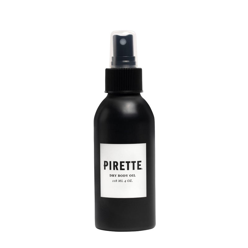 PIRETTE Dry Body Oil Womens Beach Inspired Hydrating Mist for Hair Body with Coconut Oil Vitamin E 4 Fl Oz