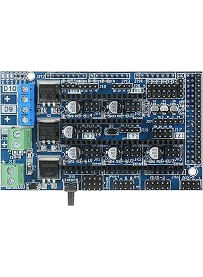 Ramps 1 6 4 Layer Control Panel Motherboard with Heatsink for 3D Printer Parts - Image 1