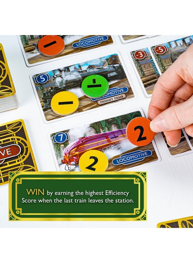Calliope Games Station Master - Railroad Strategy Board Game for Family Game Night - Fun for Kids & Adults - 2-6 Players - from The Makers of Tsuro and Roll for It! - Image 4