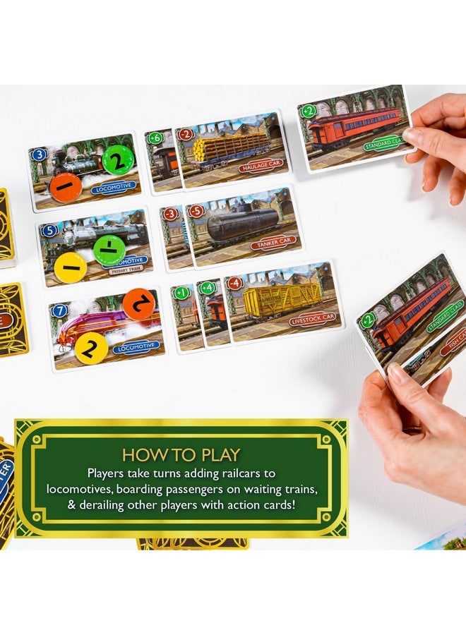 Calliope Games Station Master - Railroad Strategy Board Game for Family Game Night - Fun for Kids & Adults - 2-6 Players - from The Makers of Tsuro and Roll for It! - Image 3