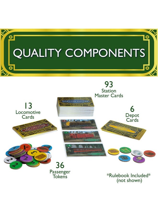 Calliope Games Station Master - Railroad Strategy Board Game for Family Game Night - Fun for Kids & Adults - 2-6 Players - from The Makers of Tsuro and Roll for It! - Image 5
