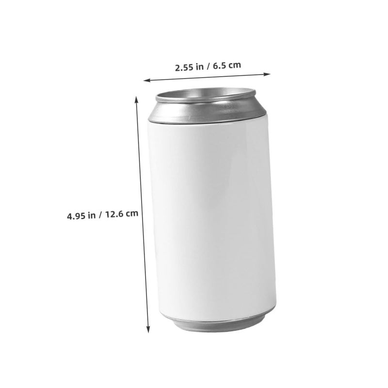 2Pcs Airtight Metal Storage Tins Mini Sealed Containers For Travel Kitchen Coffee - Image 3