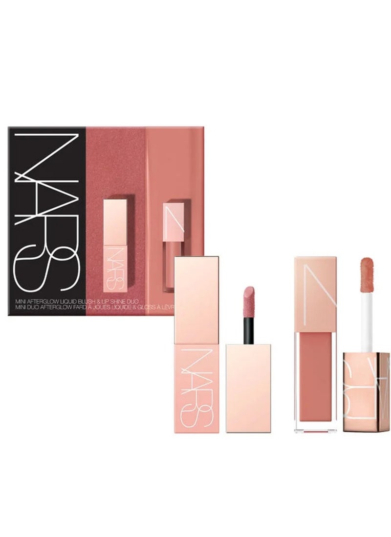 NARS Cosmetics - Mini Afterglow Liquid Blush & Lip Shine Duo- Dolce Vita/Chelsea Girls - Image 1