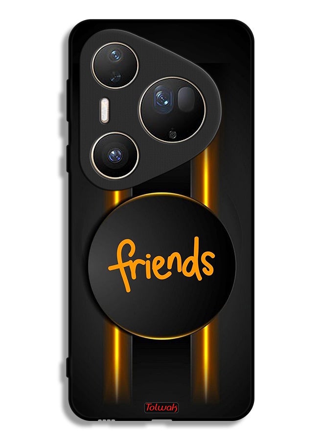 Tolwak Huawei Pura 80 Ultra Protective Case Cover Friends - Image 1