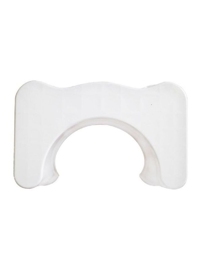 Antiskid Bathroom Toilet Stool White