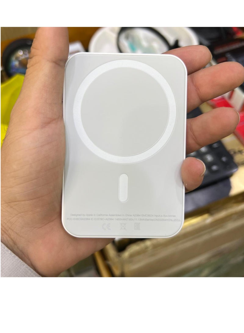 جينيكست Magsafe Battery Pack white - Image 1