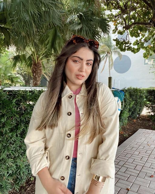 ZOLUCKY Women's Fall Shacket Jacket Corduroy Oversized Boyfriend Blouse Shirt Button Down Jacket Shackets, Off White Large - Image 4