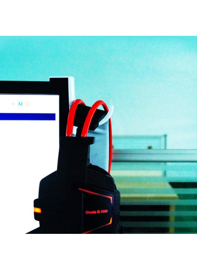 Internet Cafe Headset Small Hook Headset Holder Headset Rack Computer Headset Receiver Hook Explosions-Color:White-Style:Small Hook