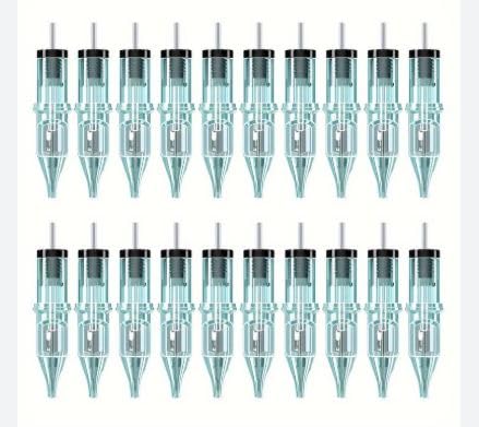 SHIELD PLUS 5RL 9RL Tattoo Cartridge Liner Needle Cartridge Set Pack of 20