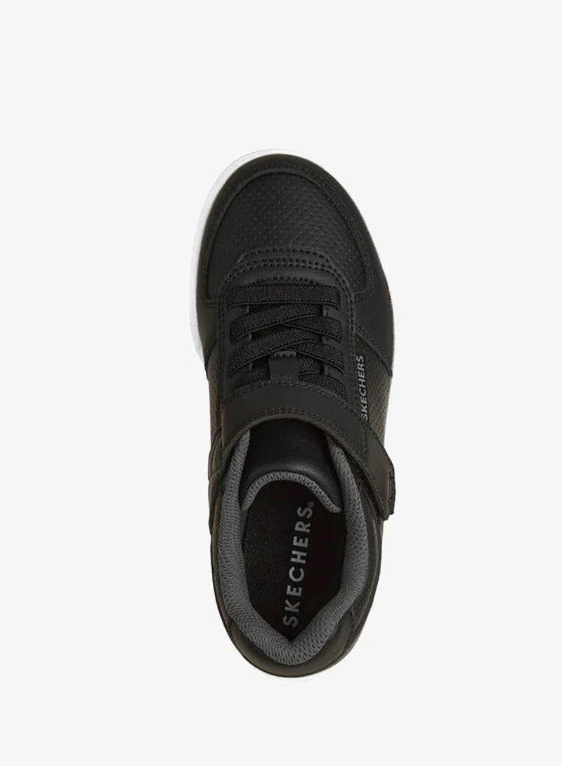 سكيتشرز Kids Quick Street Lite Hook & Loop Sneakers- 418032L-Bkw-Cp