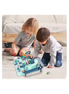 YelaJoy Kids Race Tracks for Boys Car Adventure Toys Gifts for Age 2 3 4 5 6 Year Old Boys Girls, Puzzle Car Tracks Playsets City Rescue Toy Preschool Educational Car Toys Games for Toddlers  - Image 3