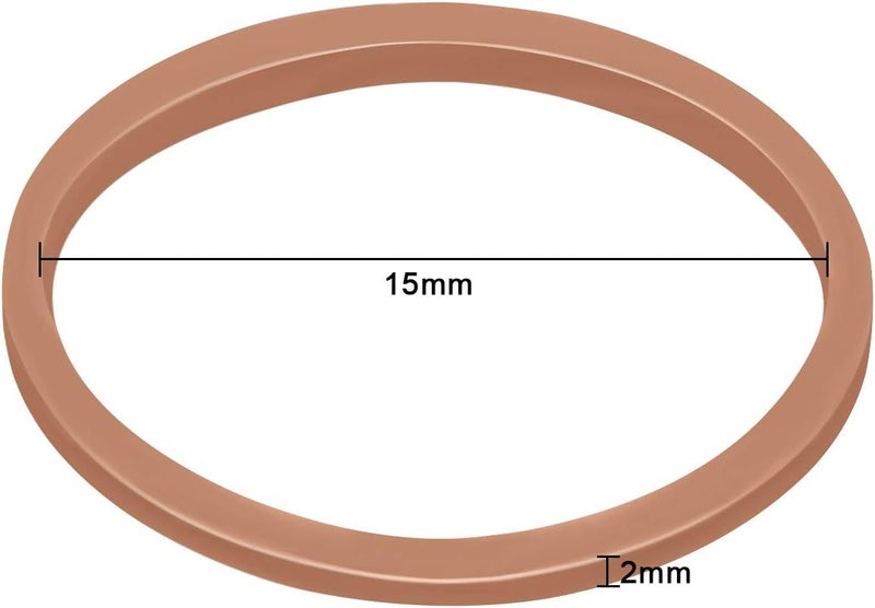 Hicarer 1000 Mini Brown Rubber Bands for Hair - Image 2