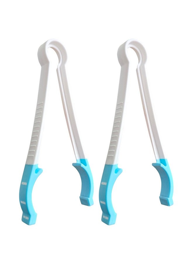 Matyz Matyz 2-PACK Baby Bottle Tongs with Non-Detachable Silicone Tips (Blue, 2 PCS), Non-Slip Grip, BPA-Free, Compact and Lightweight, Multipurpose for Bottle-Nipples or Pacifiers